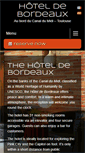 Mobile Screenshot of hoteldebordeaux31.fr